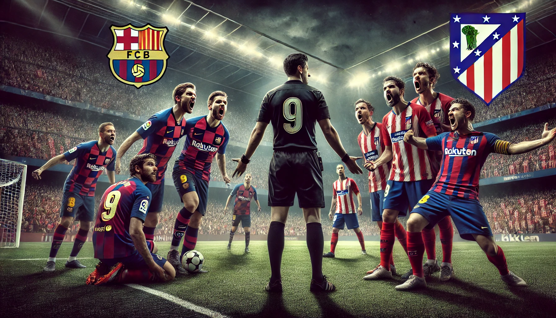 Barcelona’s Controversial Comeback: Did the Referee Gift Them Victory Against Atlético Madrid?